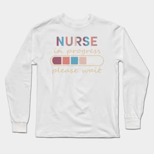 Nurse in progress Long Sleeve T-Shirt